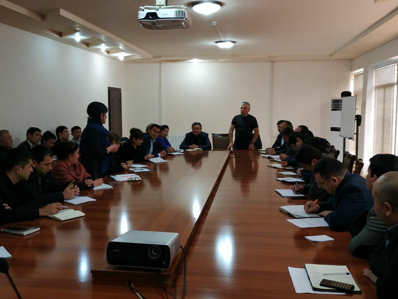 Посещение Каршинского филиала Ташкентского университета информационных технологий
