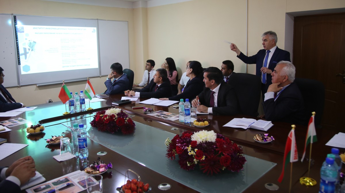 Визит делегации БГУИР в Республику Таджикистан